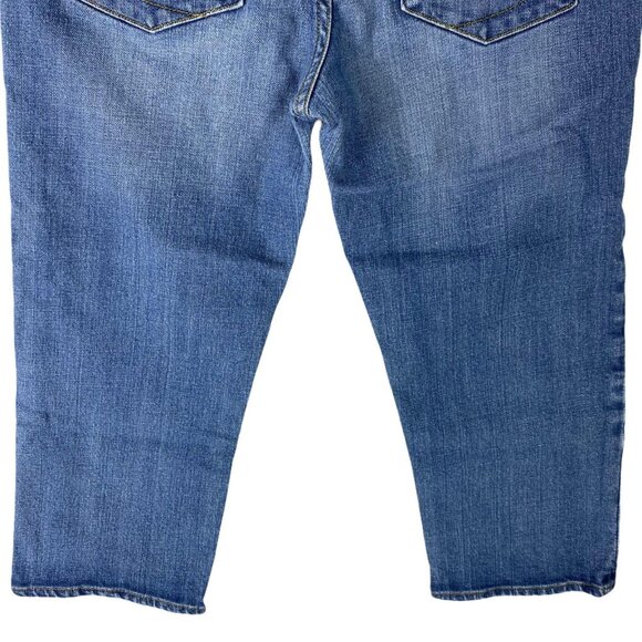 Paper Denim & Cloth Womens 31/12 Isabella Capri Jeans Medium Wash Denim Cropped - Picture 11 of 13